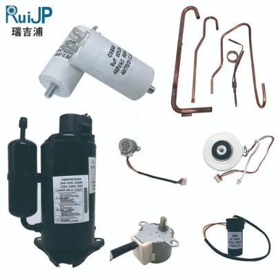 Usine Ruijeep Home Appliance Top vente de pièces de rechange de refroidisseur de condensateur de climatiseur